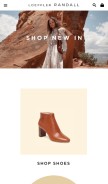 How loefflerrandall.com looks like on a mobile device such as an iPhone.