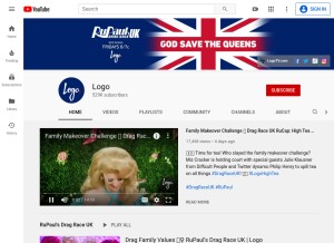 How logo.to looks like on a tablet such as an iPad.