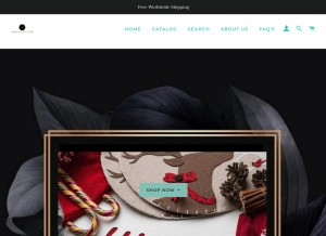 How loirevalley.store looks like on a tablet such as an iPad.