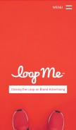 How loopme.com looks like on a mobile device such as an iPhone.