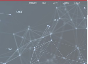 How loopme.com looks like on a tablet such as an iPad.