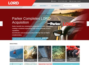 How lord.com looks like on a tablet such as an iPad.