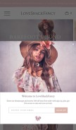 How loveshackfancy.com looks like on a mobile device such as an iPhone.
