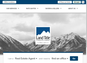 How ltgc.com looks like on a tablet such as an iPad.
