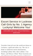 How luckynyt.com looks like on a mobile device such as an iPhone.