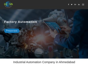 How luova.in looks like on a tablet such as an iPad.