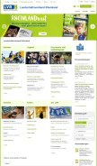 How lvr.de looks like on a mobile device such as an iPhone.