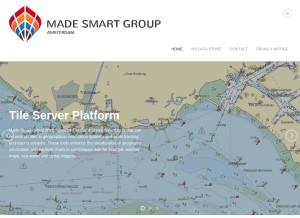 How madesmart.nl looks like on a tablet such as an iPad.