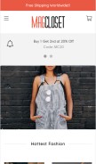 How magcloset.com looks like on a mobile device such as an iPhone.