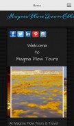 How magmaflowtoursethiopia.com looks like on a mobile device such as an iPhone.