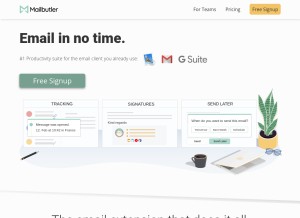 How mailbutler.io looks like on a tablet such as an iPad.