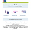 How makingstrideswalk.org looks like on a mobile device such as an iPhone.
