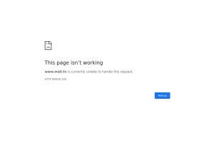 How mall.tv looks like on a tablet such as an iPad.