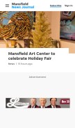 How mansfieldnewsjournal.com looks like on a mobile device such as an iPhone.