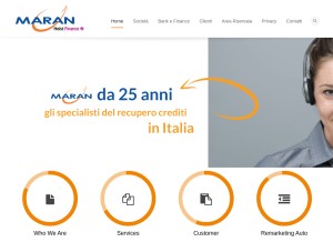 How maran.it looks like on a tablet such as an iPad.