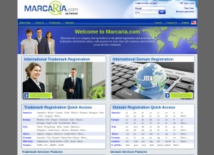 How marcaria.com looks like on a tablet such as an iPad.