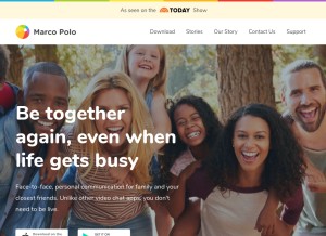 How marcopolo.me looks like on a tablet such as an iPad.