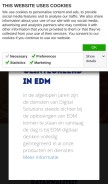 How markandmini.com looks like on a mobile device such as an iPhone.
