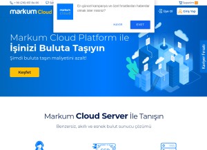 How markum.net looks like on a tablet such as an iPad.