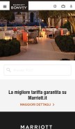How marriott.it looks like on a mobile device such as an iPhone.