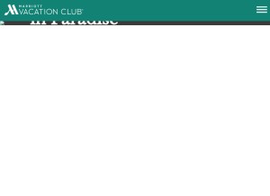 How marriottvacationclub.com looks like on a tablet such as an iPad.