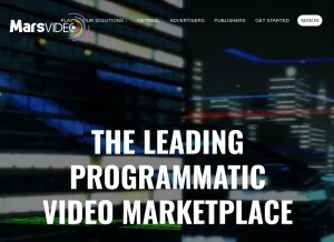 How mars.video looks like on a tablet such as an iPad.