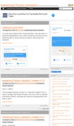 How masteringphysicssolutions.net looks like on a mobile device such as an iPhone.