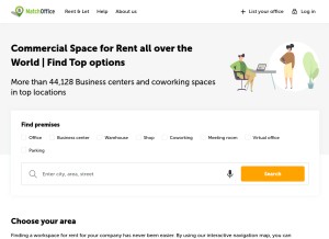 How matchoffice.com looks like on a tablet such as an iPad.