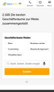 How matchoffice.de looks like on a mobile device such as an iPhone.