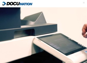 How mation.com looks like on a tablet such as an iPad.