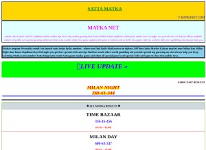 How matkanet.com looks like on a tablet such as an iPad.