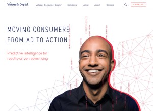 How maxpoint.com looks like on a tablet such as an iPad.