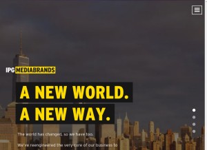 How mbww.com looks like on a tablet such as an iPad.