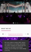 How mci-group.com looks like on a mobile device such as an iPhone.