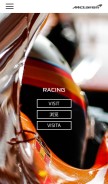 How mclaren.com looks like on a mobile device such as an iPhone.