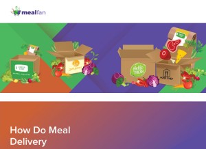 How mealfan.com looks like on a tablet such as an iPad.