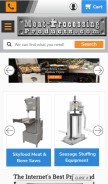 How meatprocessingproducts.com looks like on a mobile device such as an iPhone.