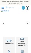 How mebelpunkt.pl looks like on a mobile device such as an iPhone.