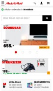 How mediamarkt.nl looks like on a mobile device such as an iPhone.