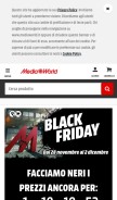 How mediaworld.it looks like on a mobile device such as an iPhone.