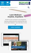How medicareinteractive.org looks like on a mobile device such as an iPhone.