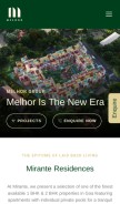 How melhorgroup.com looks like on a mobile device such as an iPhone.