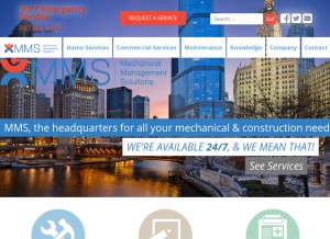 How memaso.com looks like on a tablet such as an iPad.