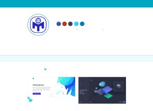 How mensa.contently.com looks like on a tablet such as an iPad.