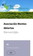 How mentesabiertas.org looks like on a mobile device such as an iPhone.