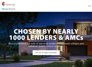 How mercuryvmp.com looks like on a tablet such as an iPad.