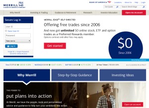 How merrilledge.com looks like on a tablet such as an iPad.
