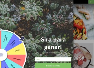 How mesonotglutenfree.cl looks like on a tablet such as an iPad.