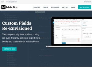 How metabox.io looks like on a tablet such as an iPad.