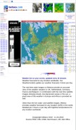 How meteox.com looks like on a mobile device such as an iPhone.